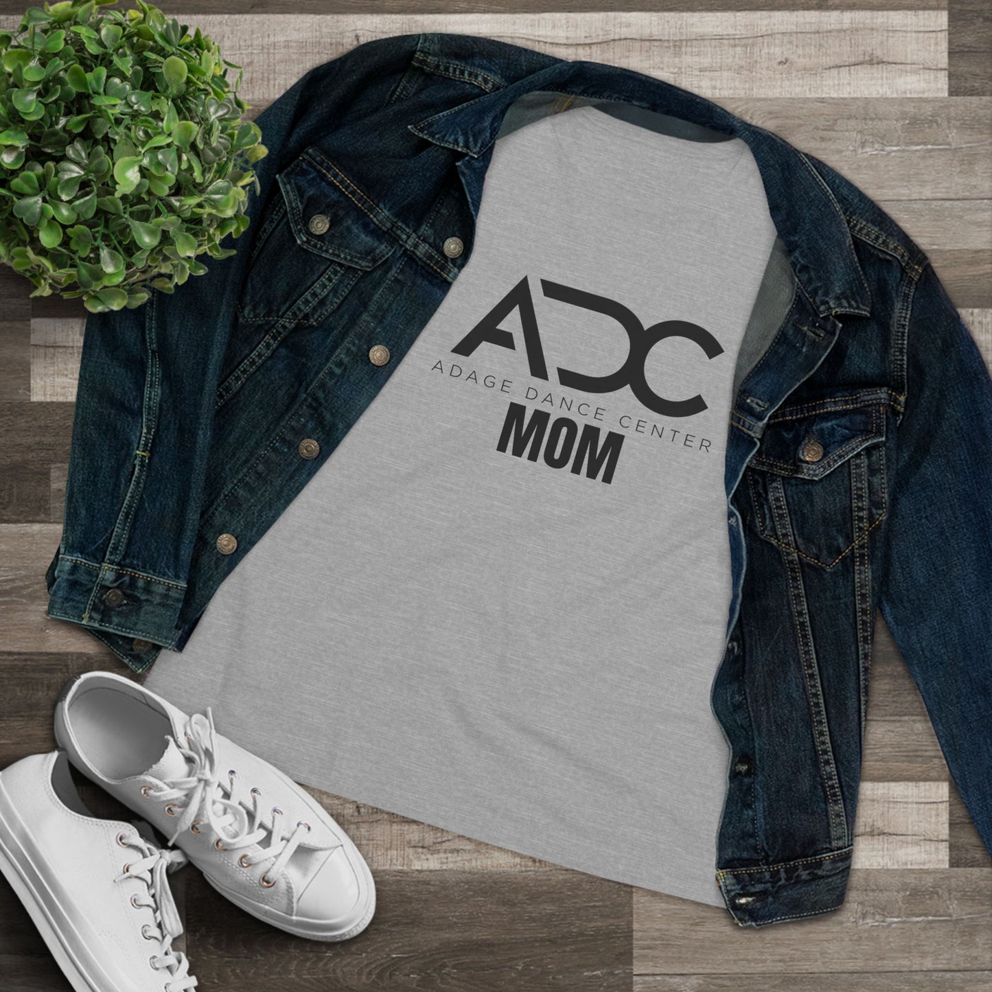 Adage Dance Center: Bella+Canvas Dance Mom Cotton Tee