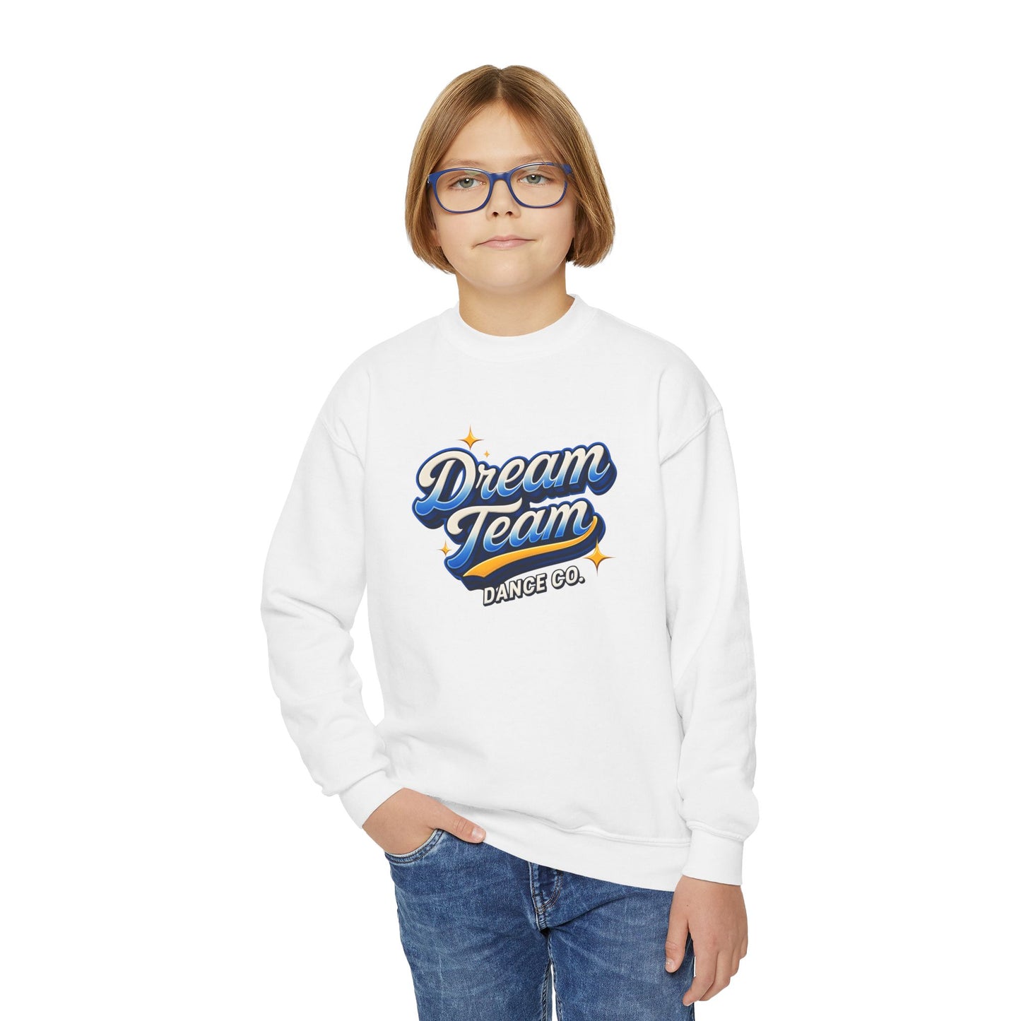 Dream Team Dance Company - Youth Crewneck Sweatshirt - Custom (Read Description)
