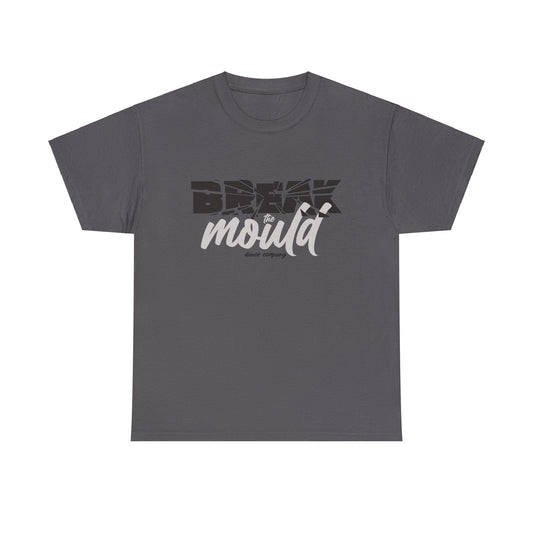 BREAK THE MOULD - Unisex Cotton Tee (Front Logo, Back Est.)