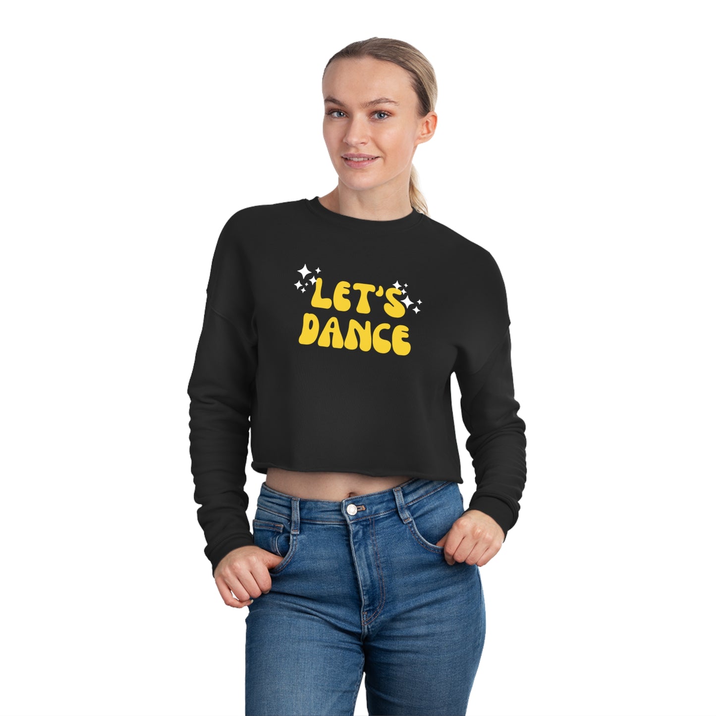 Mixx Nationals Adult Cropped Sweatshirt - (Front Lets Dance, Back Nationals)