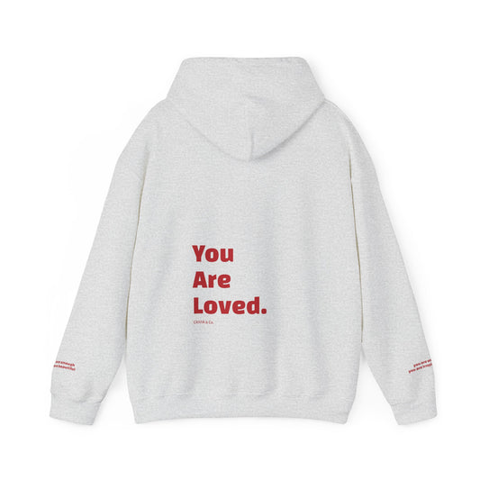 YOU ARE LOVED - (RUNS SMALL) Unisex Heavy Blend™ Hooded Sweatshirt