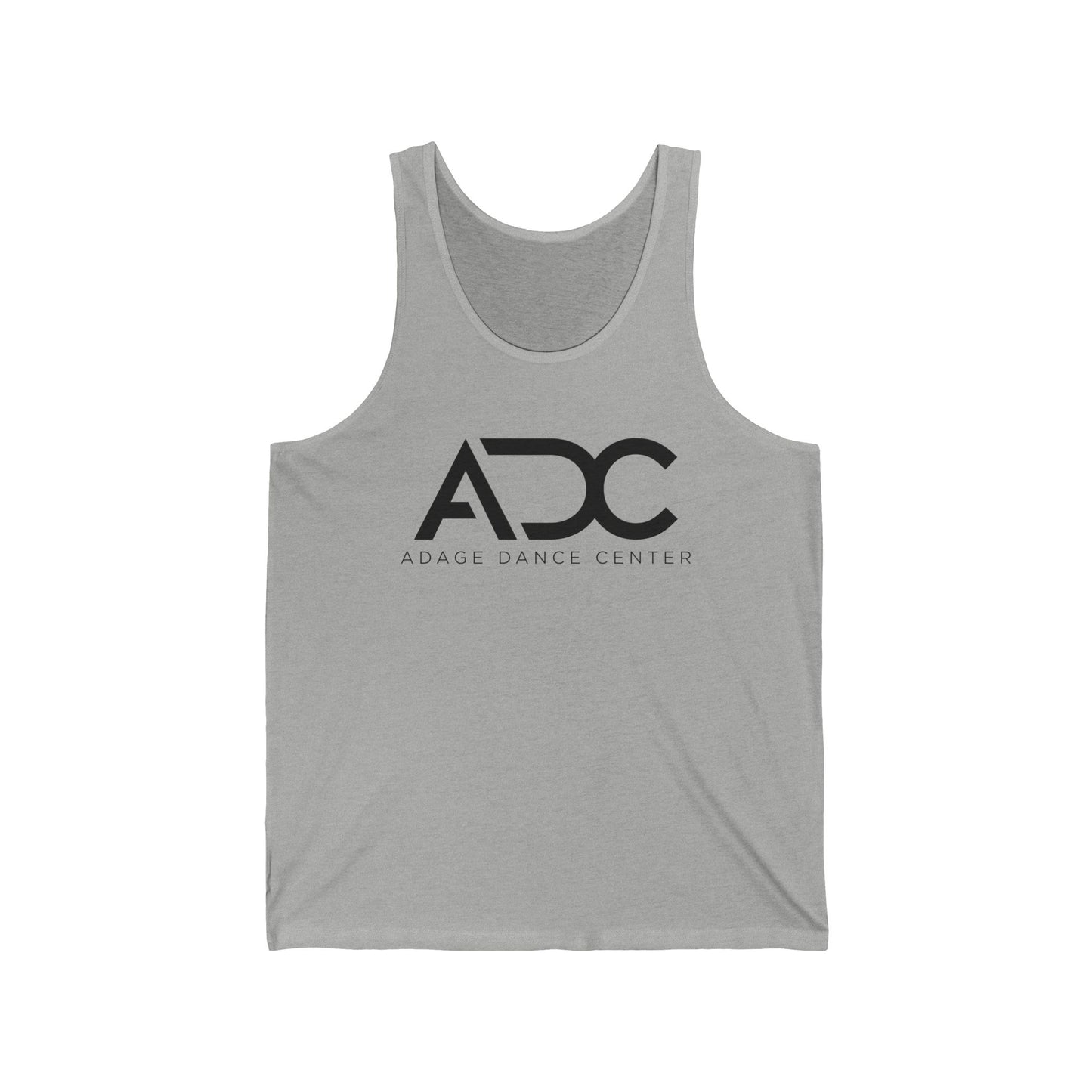 Adage Dance Center: Bella+Canvas Unisex Boxy Tank (Front Logo)