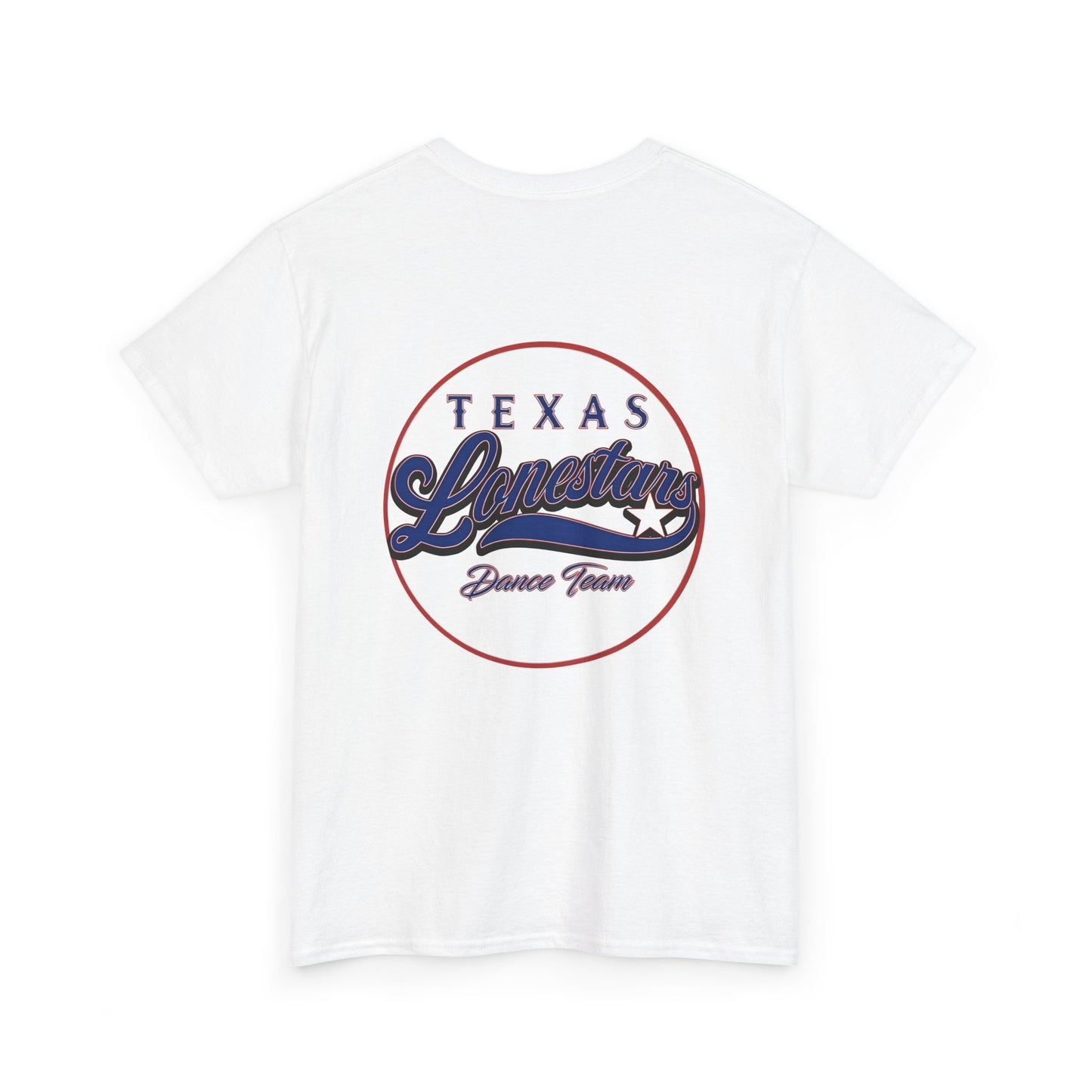 TEXAS LIVE! LONESTARS - Unisex Heavy Cotton Tee (Front Logo, Back Logo)