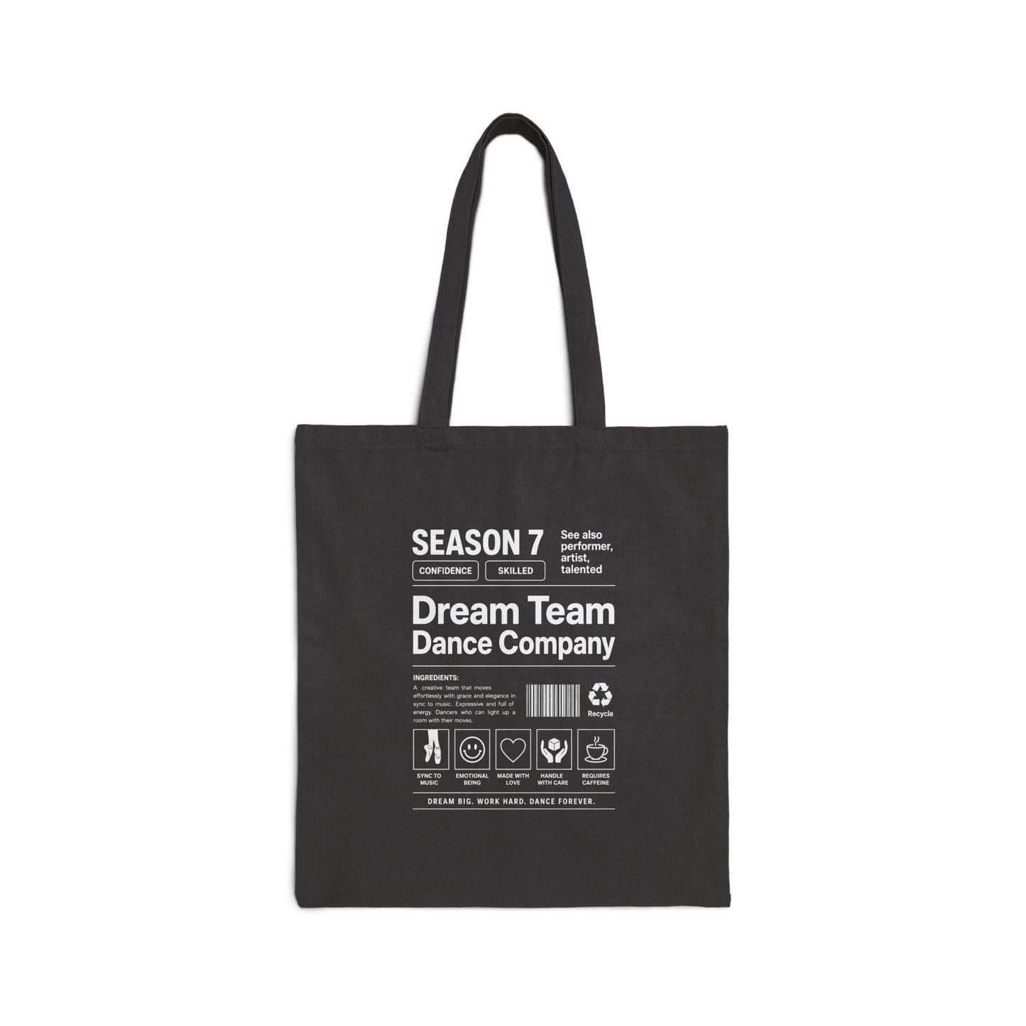DTDC - Cotton Canvas Tote Bag (CUSTOM) *Read Below*