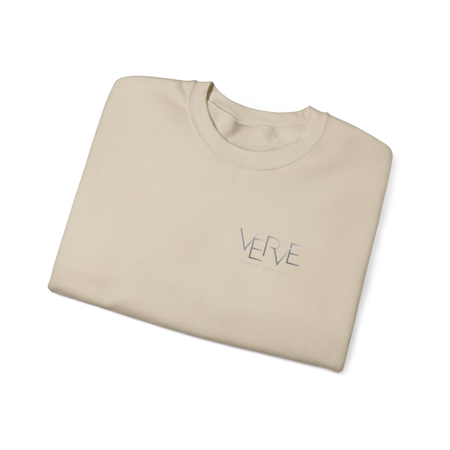 VERVE - Unisex Crewneck Sweatshirt (Front Logo, Back Design)