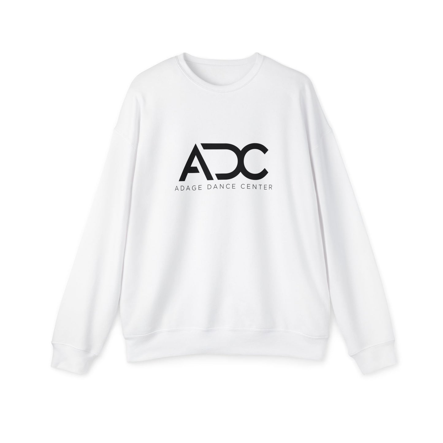 Adage Dance Center: Unisex Bella+Canvas Crewneck Sweatshirt (Front Logo)