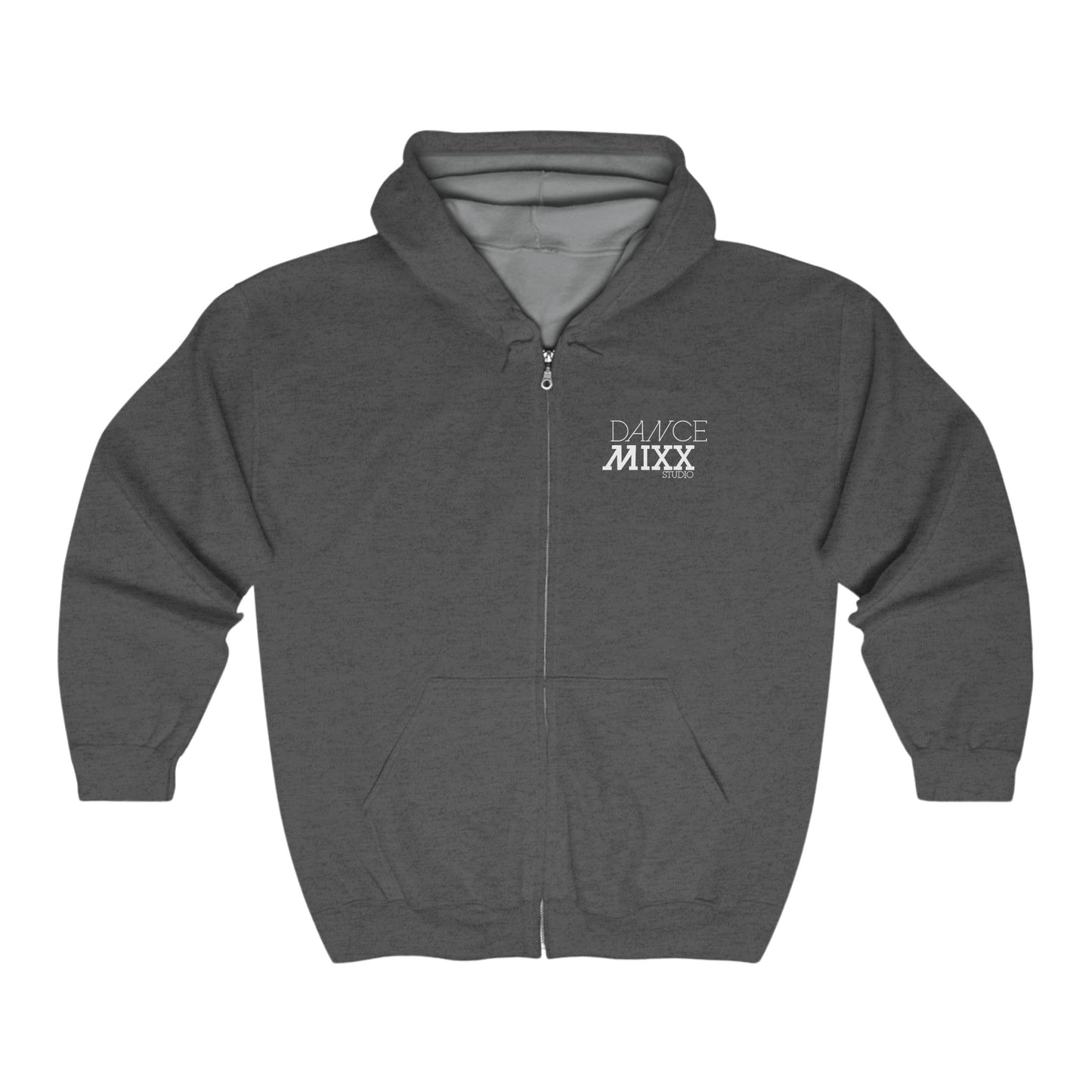 Mixx - Unisex Full Zip Hooded Sweatshirt