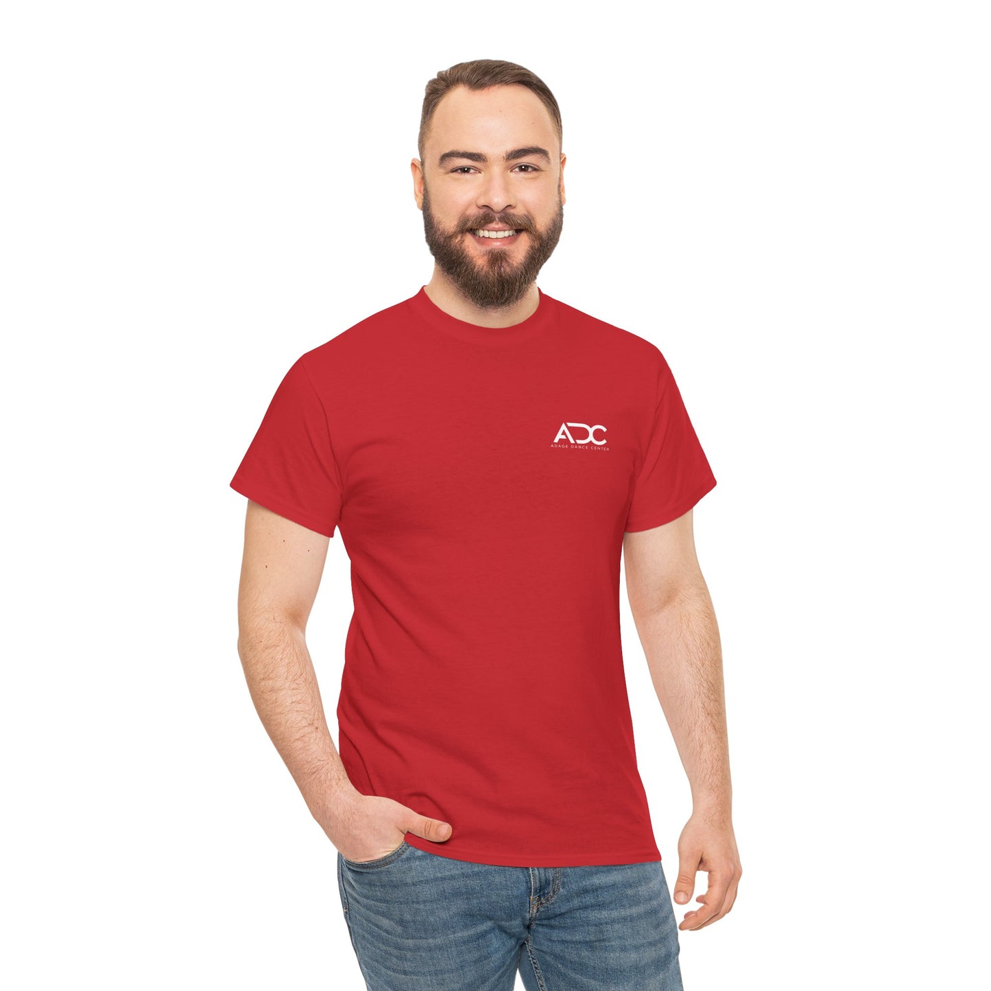 Adage Dance Center: Gildan Unisex T-Shirt (Front Logo, Back Logo)