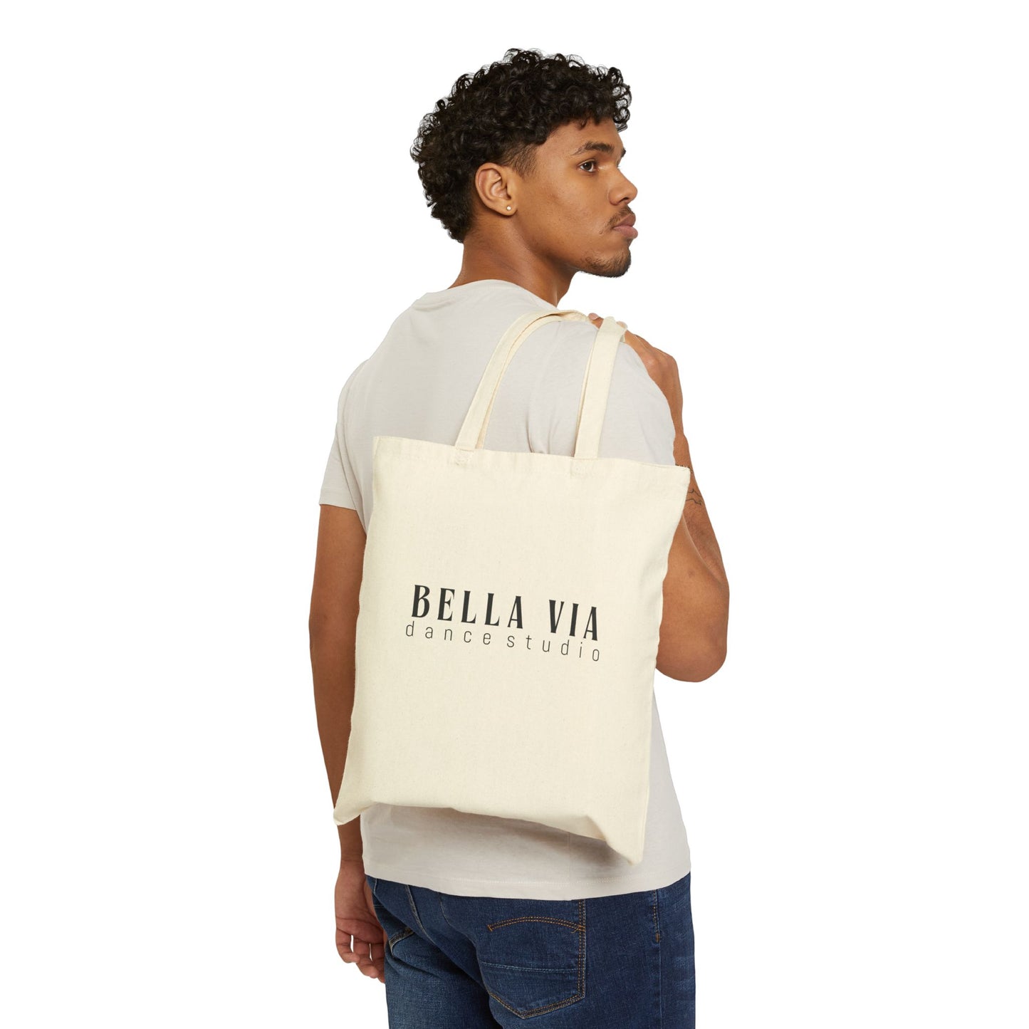 BellaVia - Cotton Canvas Tote Bag (VARIOUS DESIGNS/Color)