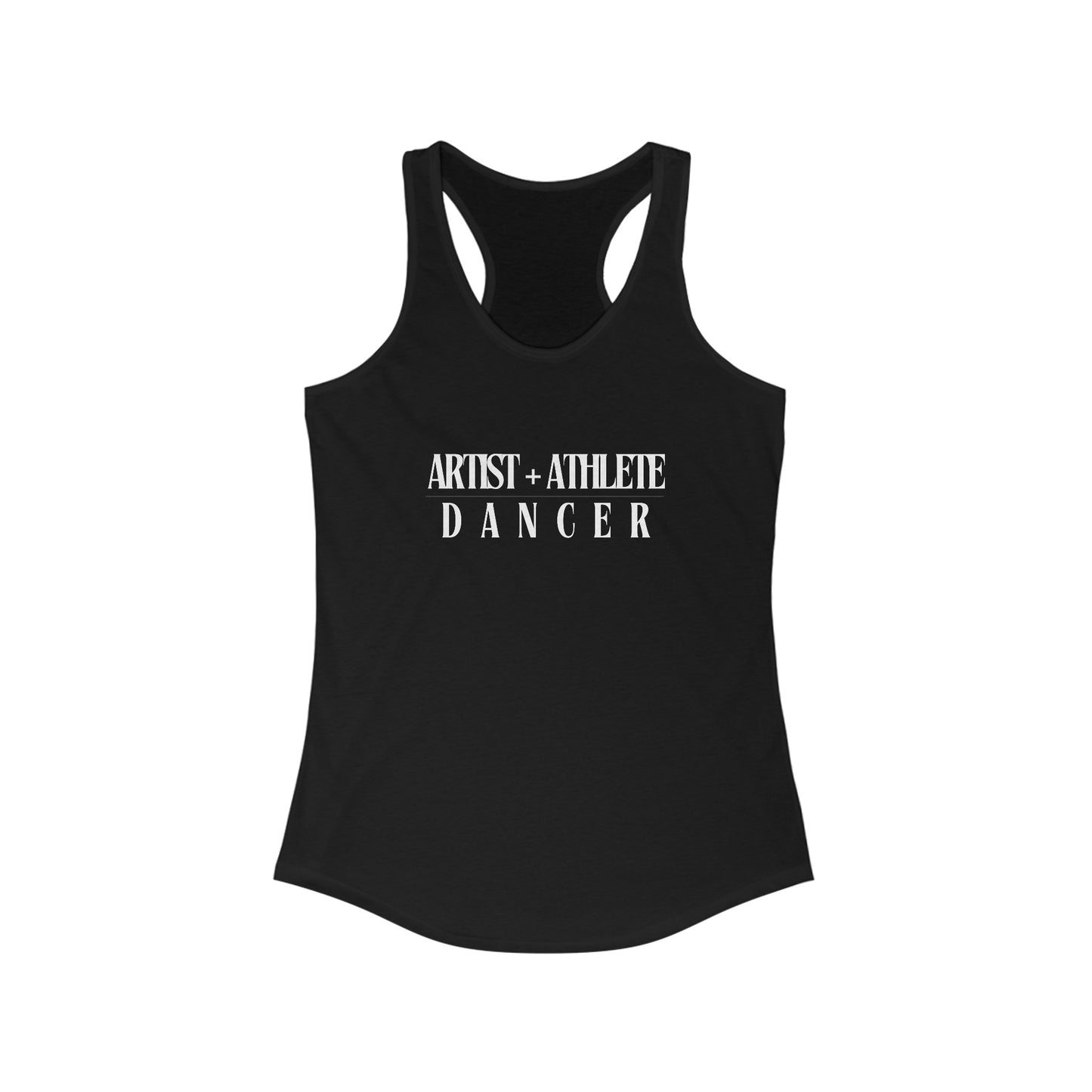 BellaVia - Youth Racerback Tank (Front Logo, Back Design)