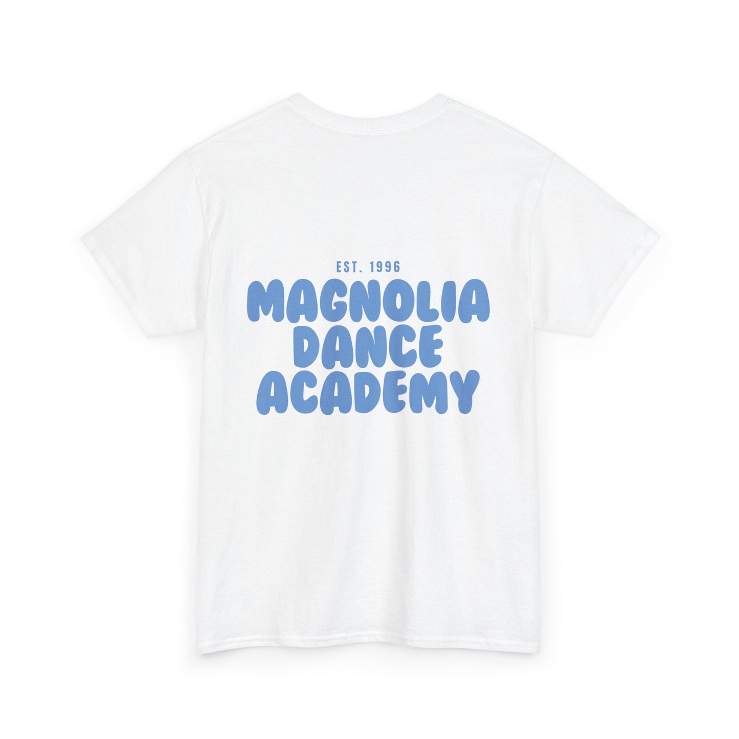 MDA - Unisex Cotton Tee (Front Mini Logo, Back Large Logo)