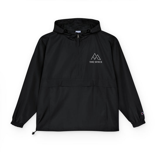 The Space - Packable Anorak Jacket (Front Logo) Embroidered