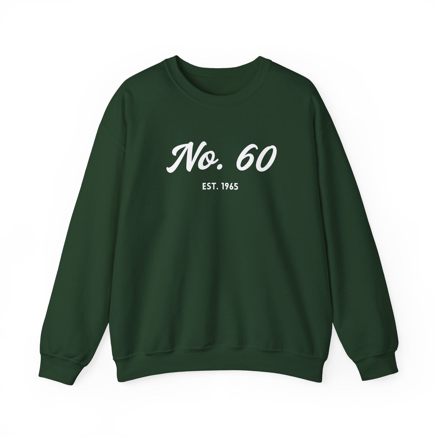 No. 60 EST 1965 - Unisex Crewneck Sweatshirt
