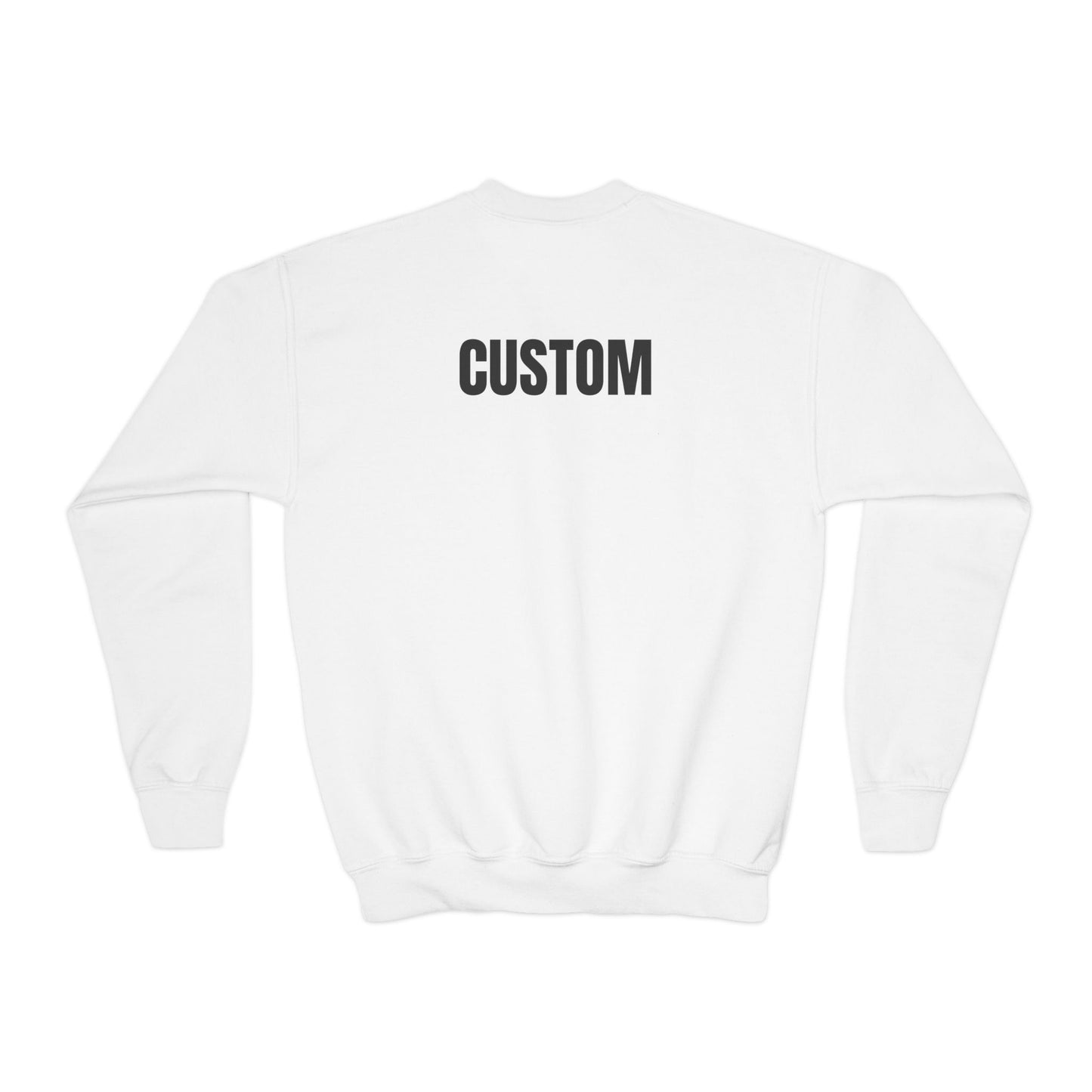 Adage Dance Center: Gildan Youth Crewneck Sweatshirt (Front Logo, Back Name)
