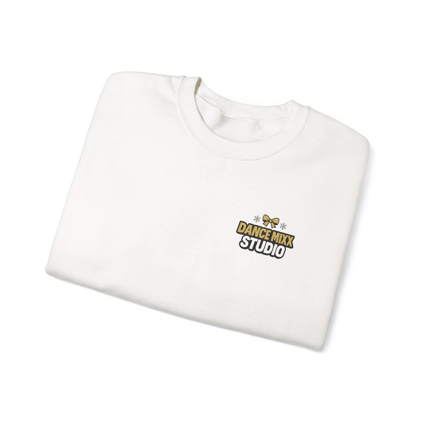 Dance Mixx Studio - Holiday Bow Crewneck Sweatshirt (Option 2)