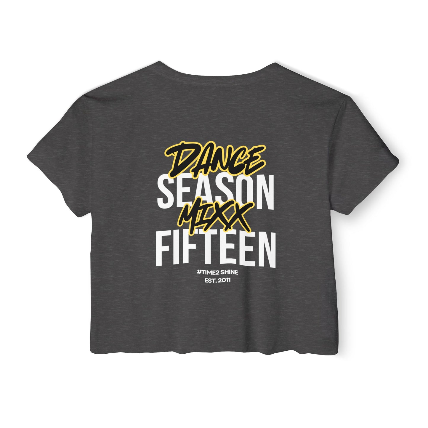 Season XV - Women's Crop Top (Front Logo, Back Image)