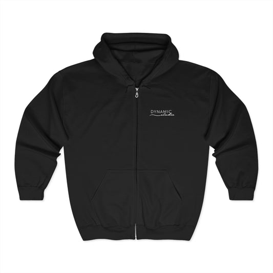 Unisex Full Zip Hooded Sweatshirt (Embroidered) – Dynamic Studio