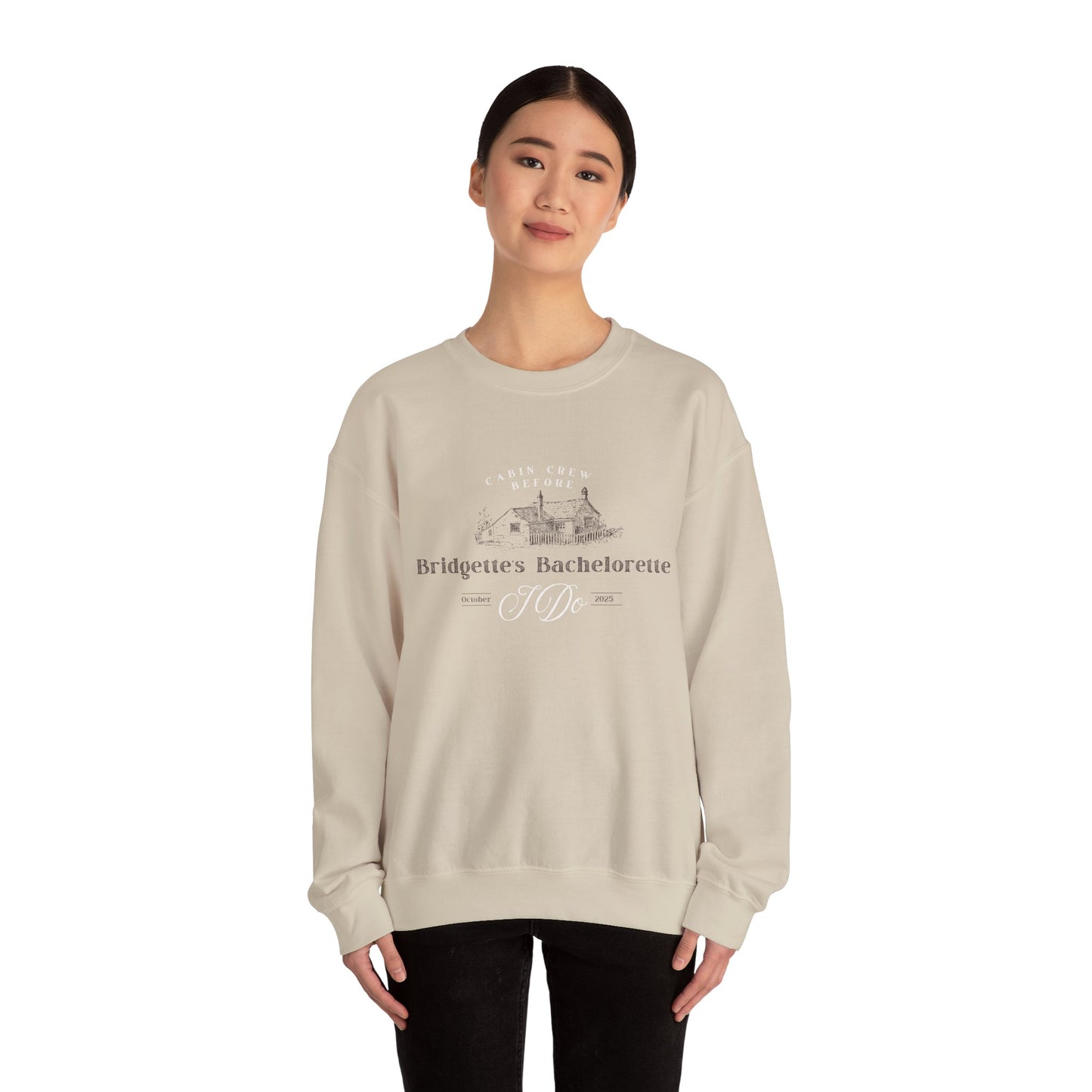 Bridgette's Bachelorette - Cabin Crew Before I Do - Unisex Crewneck Sweatshirt