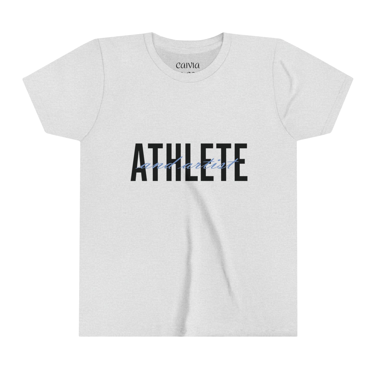 ATHLETE and ARTIST - Youth Short Sleeve Tee - (Front Design)