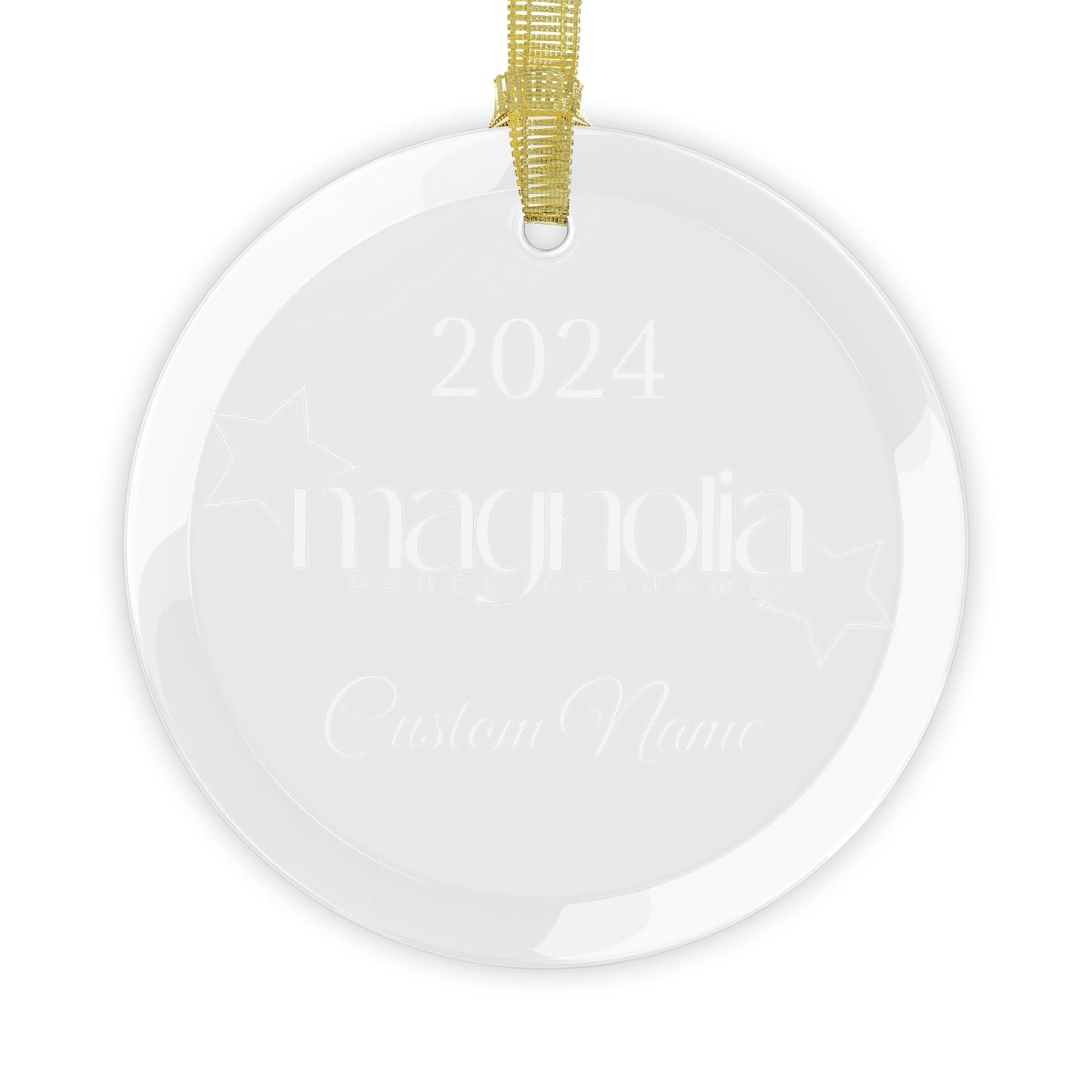 MDA - CUSTOM 2024 Glass Ornaments *READ BELOW*