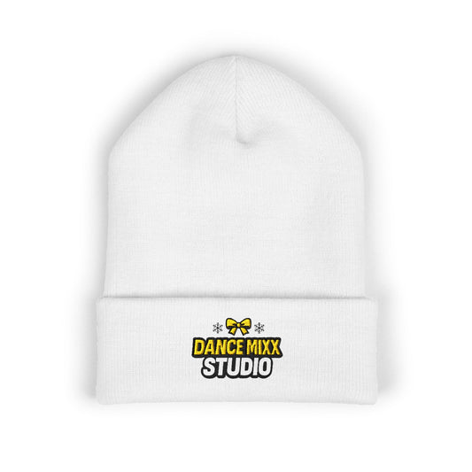 Dance Mixx Studio - Holiday Embroidered Cuffed Beanie