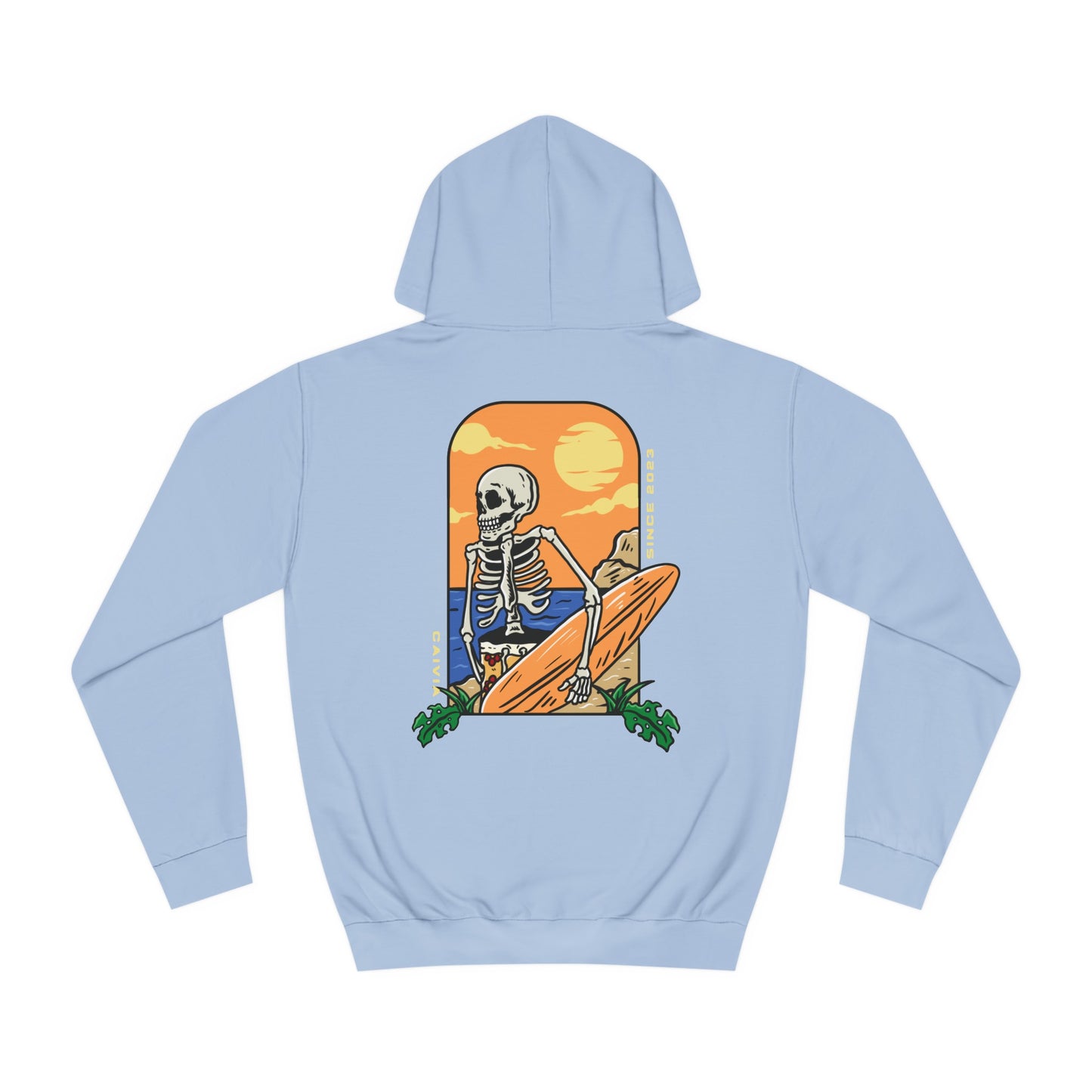 SPOOKY SUMMER - Unisex Hoodie (Front Hand, Back Design)