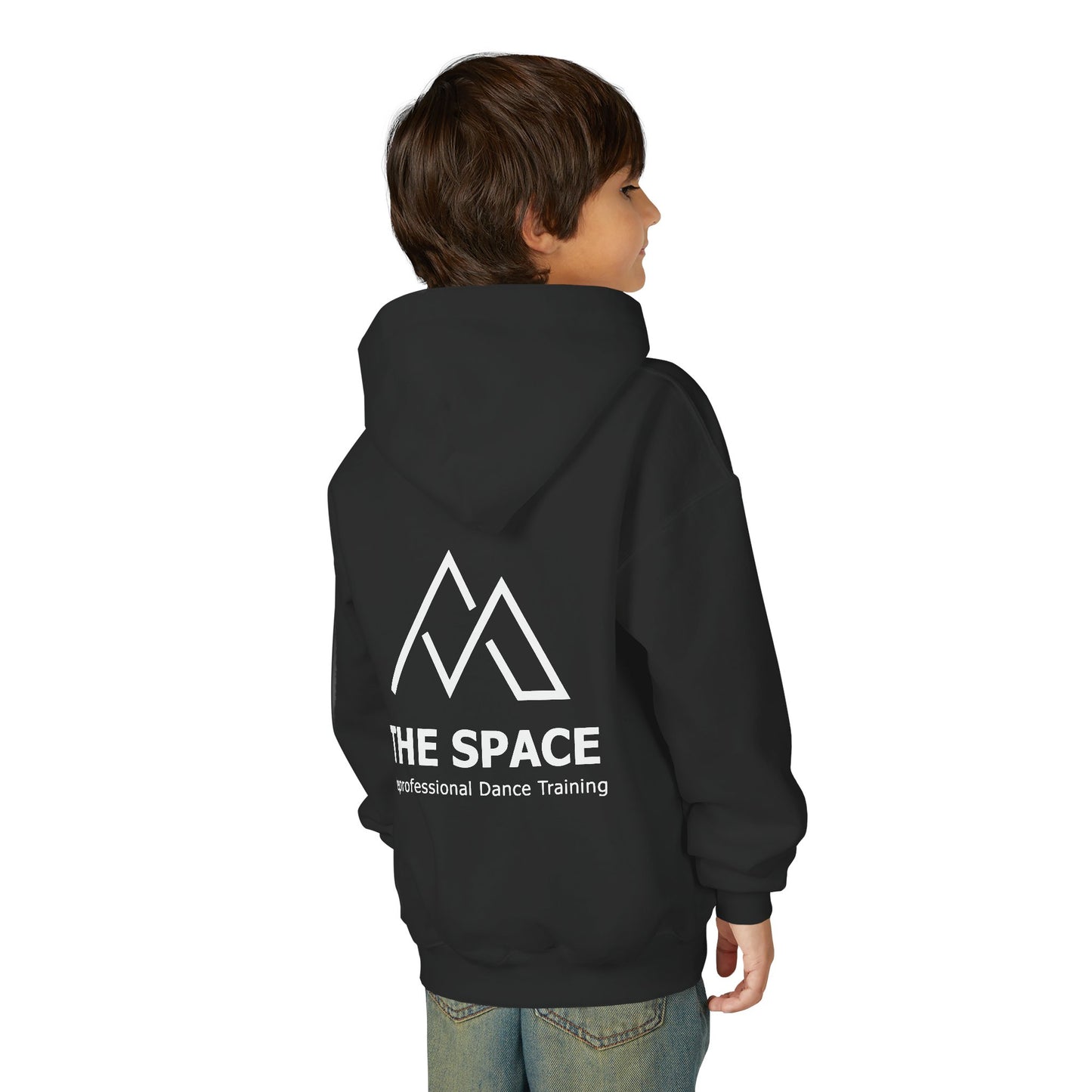 The Space - CUSTOM Youth Hoodie (Front Name, Back Studio) Read Description Below