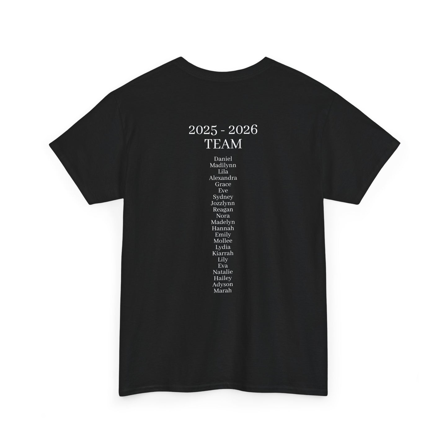 Dream Team Dance Company - Unisex Cotton Tee | 2025-2026 Team Roster