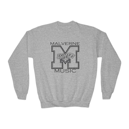Malverne Music - Youth Crewneck
