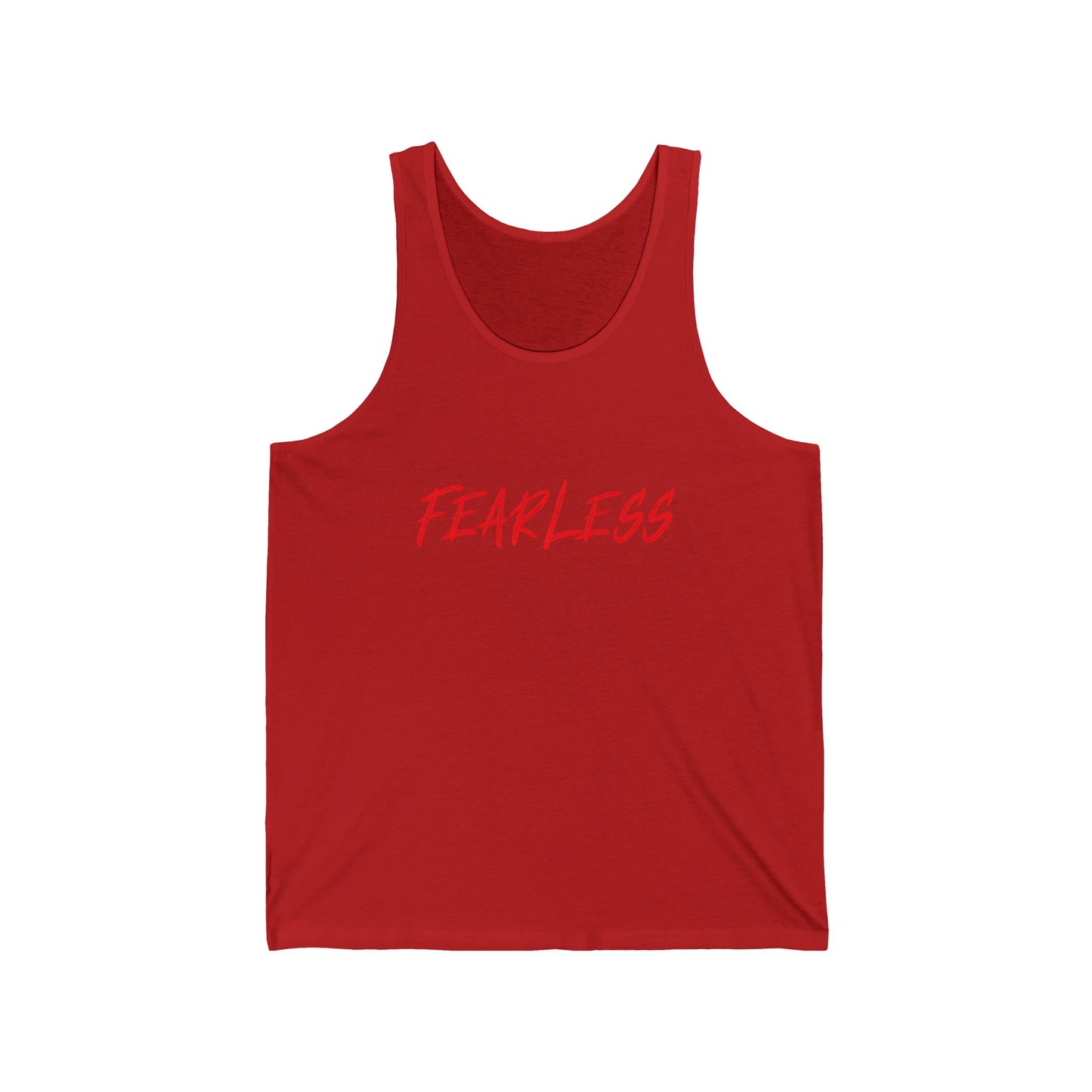Fearless - Unisex Jersey Tank - CUSTOM (Read Description)