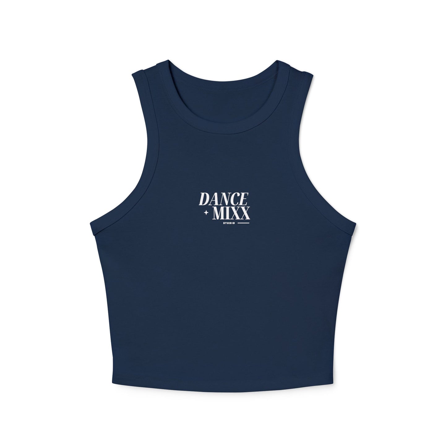 MIXX Summer 2025 - Women's Micro Rib Racer Tank Top (Front Studio)