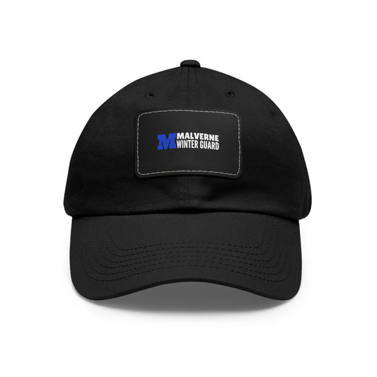 Malverne Winter Guard - Leather Patch Baseball Hat