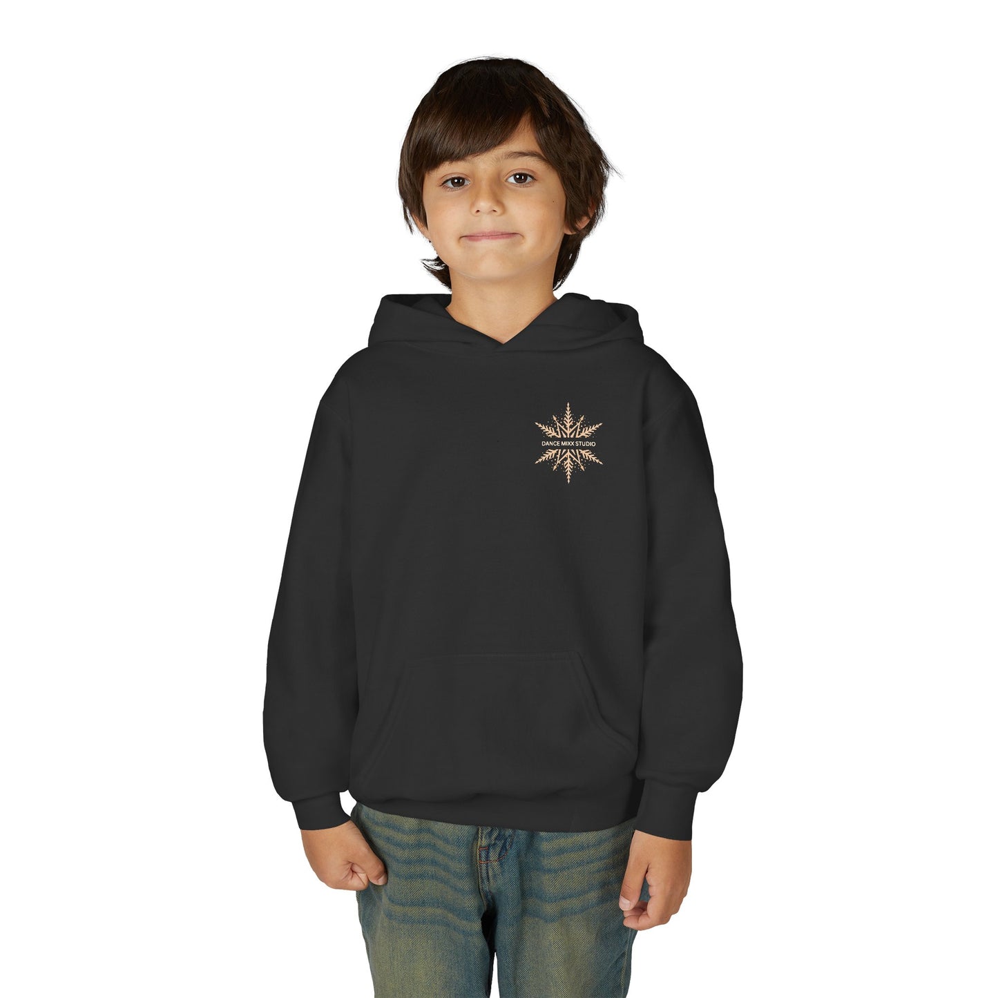 Dance Mixx Studio - Youth Holiday Snowflake Hoodie (Option 2)