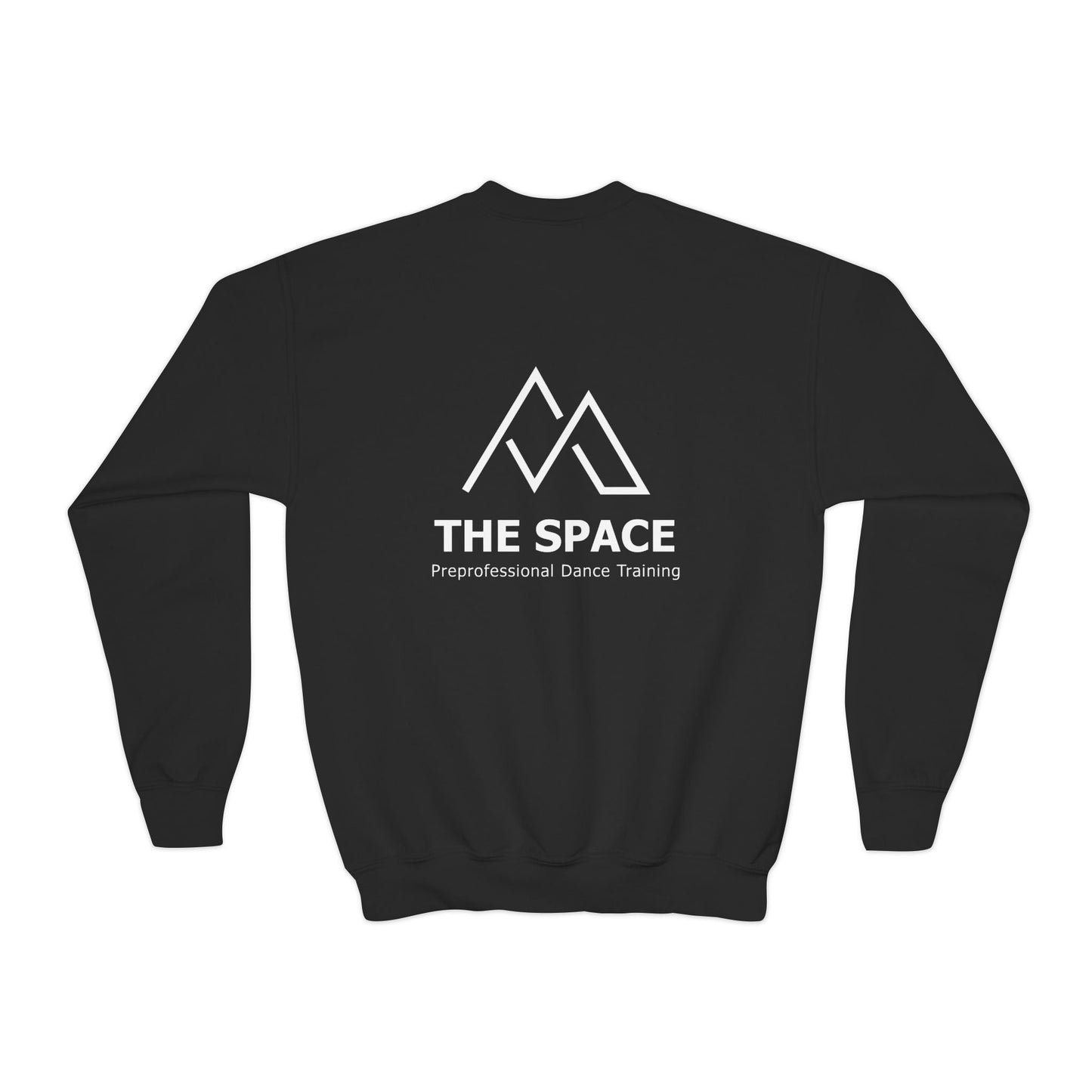 The Space - CUSTOM Youth Crewneck (Front Name, Back Studio) Read Description Below