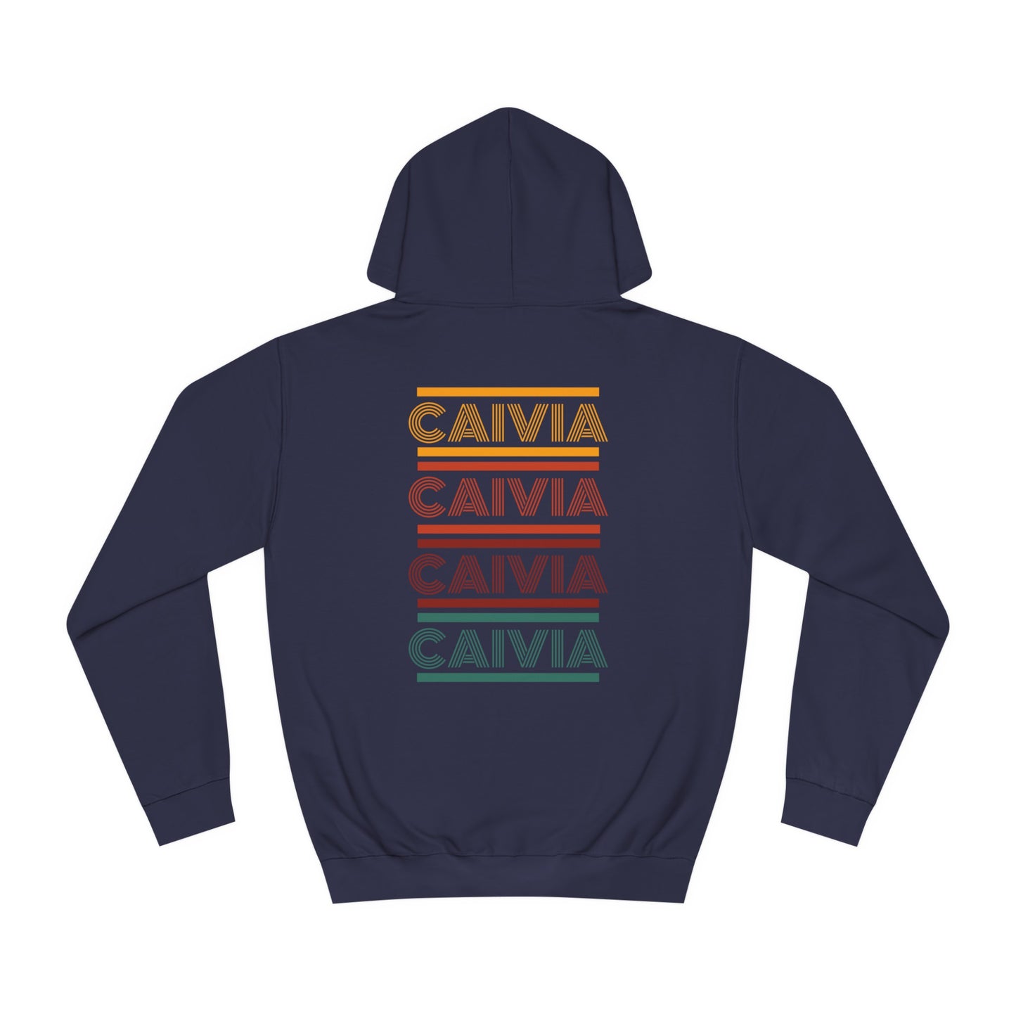 CAIVIA & Co. - Unisex Hoodie (Front Logo, Back Design)