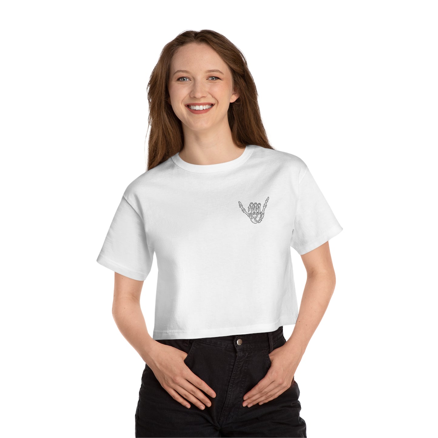 Spooky Summer - Champion Women's Heritage Cropped T-Shirt