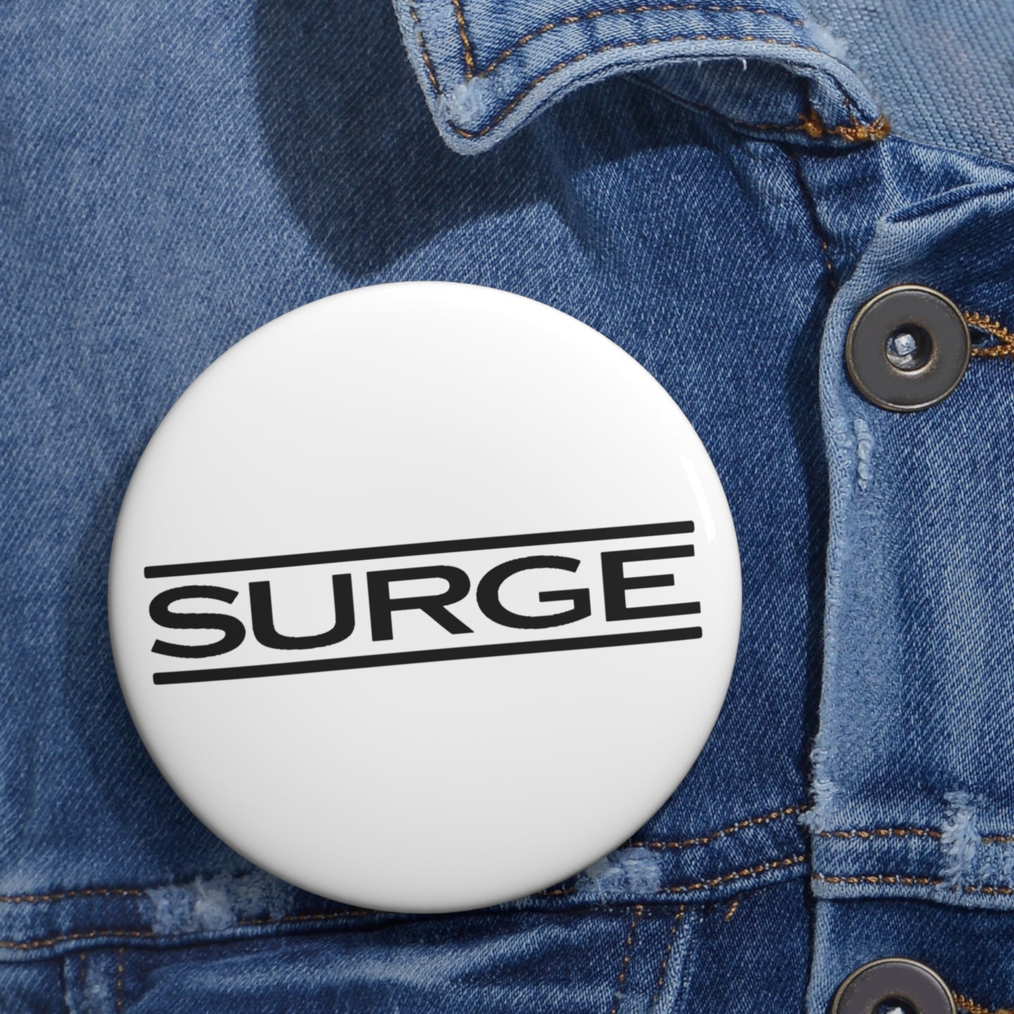 Surge - Pin Buttons (Various Sizes)