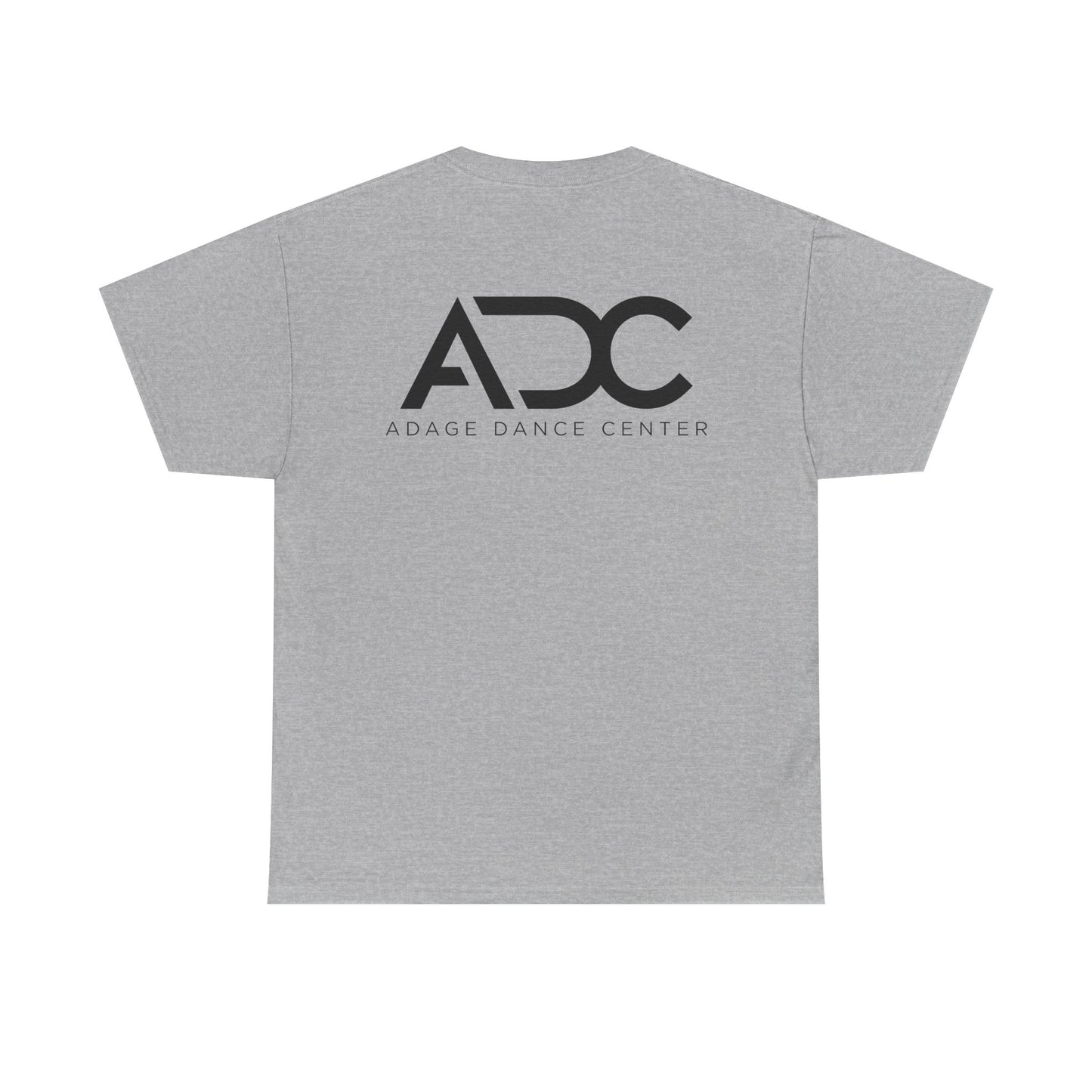 Adage Dance Center: Gildan Unisex T-Shirt (Front Logo, Back Logo)
