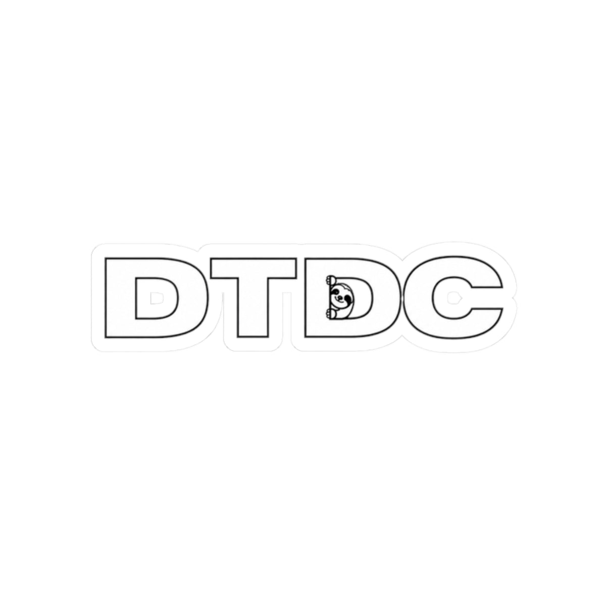 DTDC - Logo Sticker (Multiple Sizes)