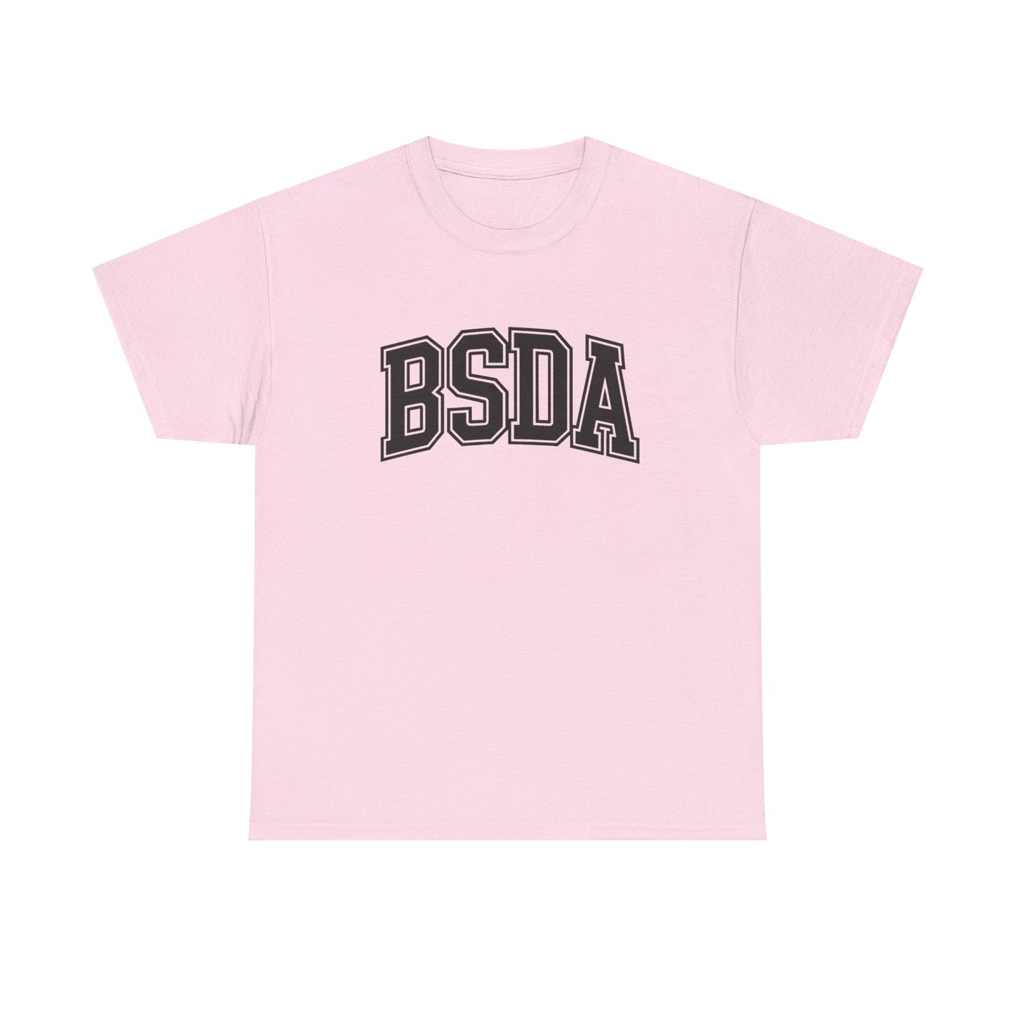 BSDA - Unisex Heavy Cotton Tee (Front BSDA, Back Saying)