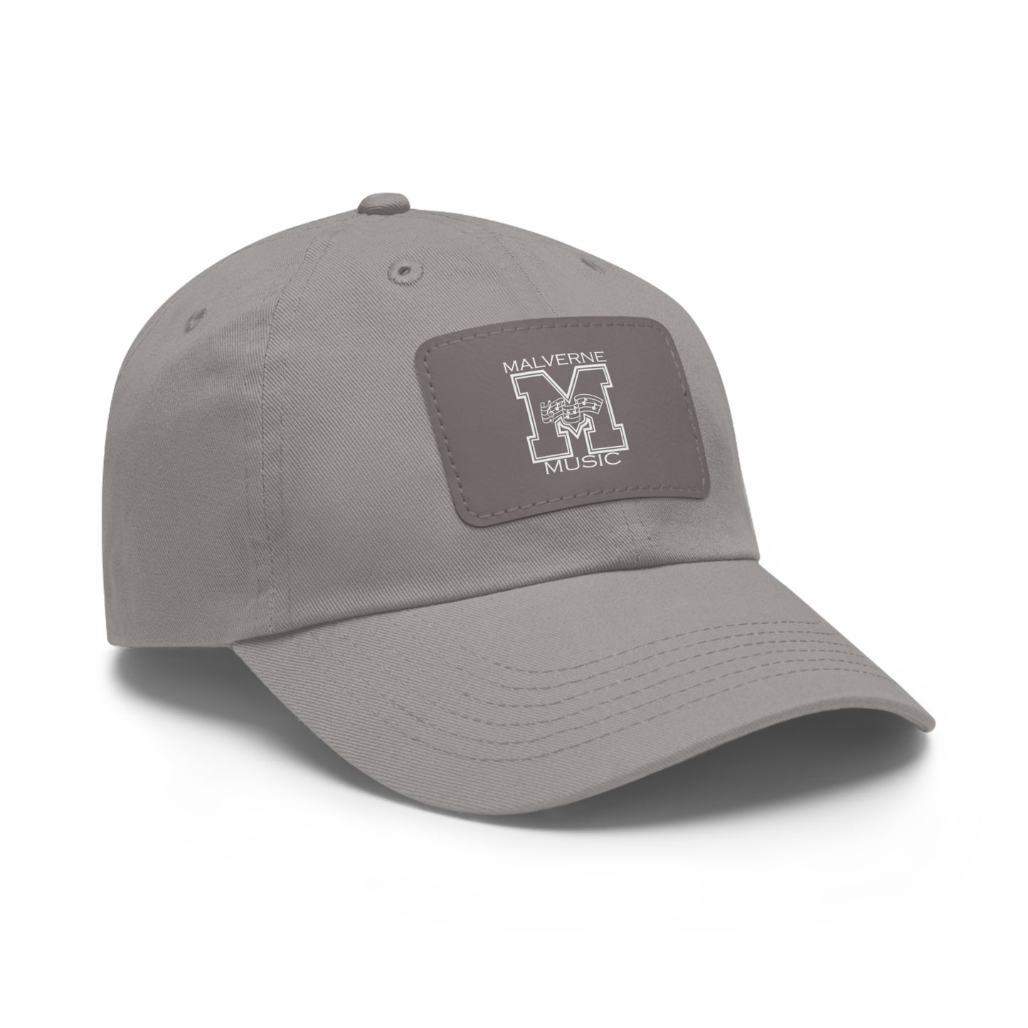 Malverne Music - Leather Patch Baseball Hat