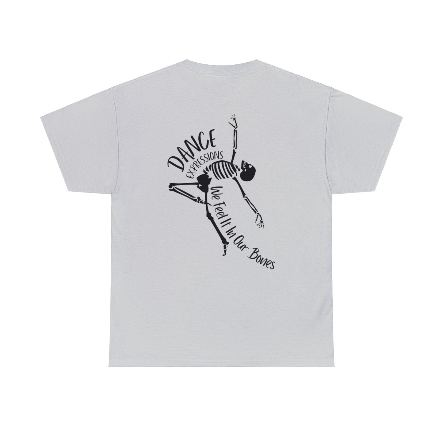 DE - Unisex Cotton Tee - Front Logo, Back Design