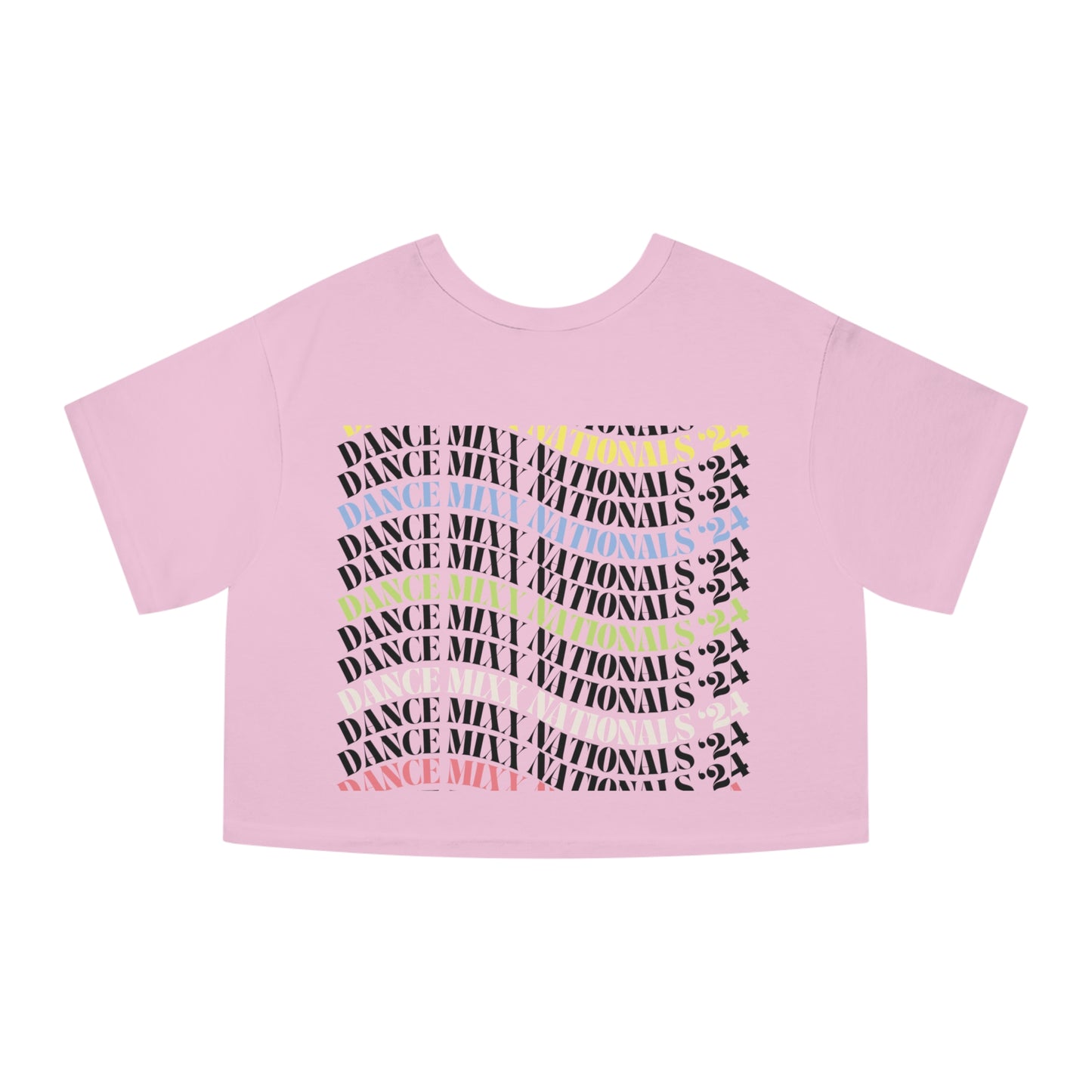 Mixx Nationals Adult Crop Tee - (Front DDD, Back Mixx Nat'l 24)