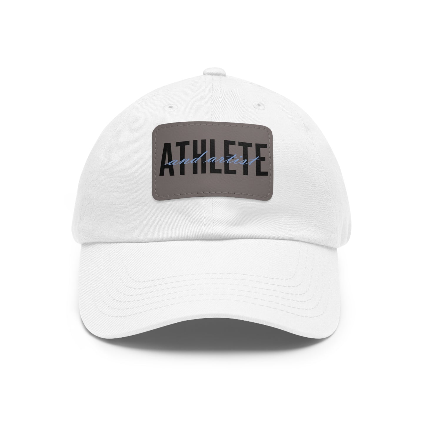 ATHLETE and ARTIST - Hat with Leather Patch (Rectangle)