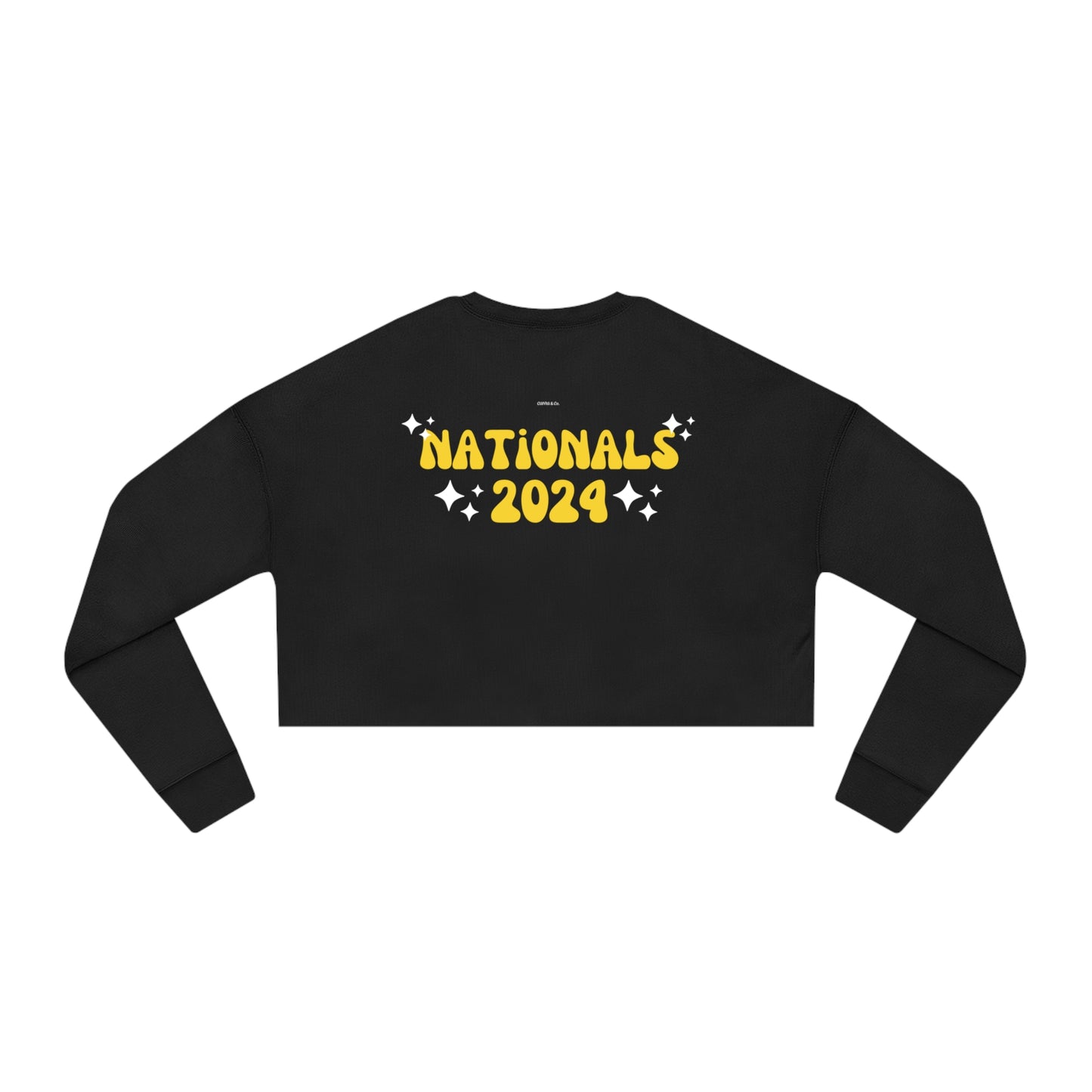 Mixx Nationals Adult Cropped Sweatshirt - (Front Lets Dance, Back Nationals)