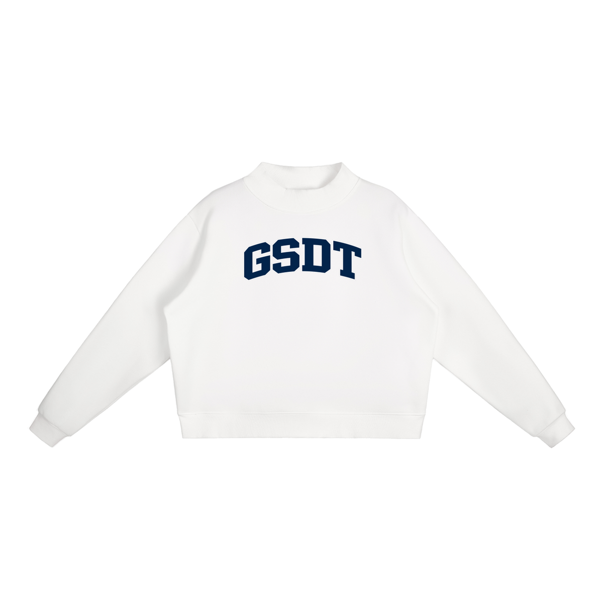 GSDT 26-27: Essential Fleece Mock-Neck Crew Sweatshirt