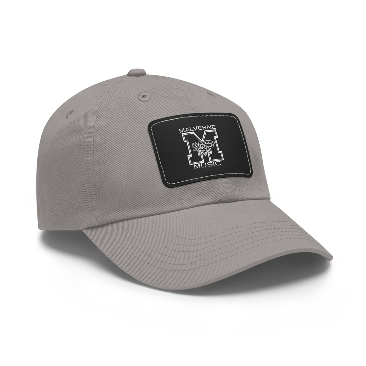Malverne Music - Leather Patch Baseball Hat