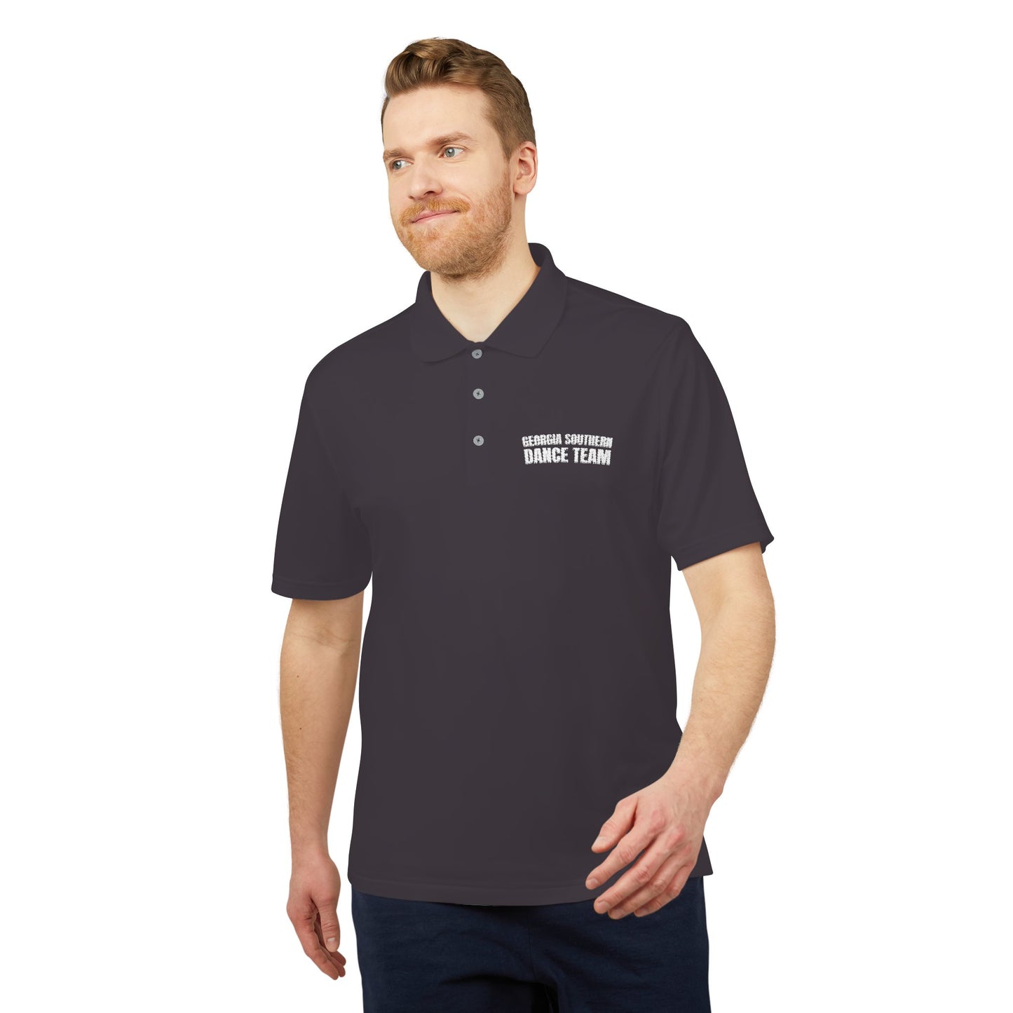 Georgia Southern Dance Team Unisex Performance Polo Shirt, Adidas (Embroidered)