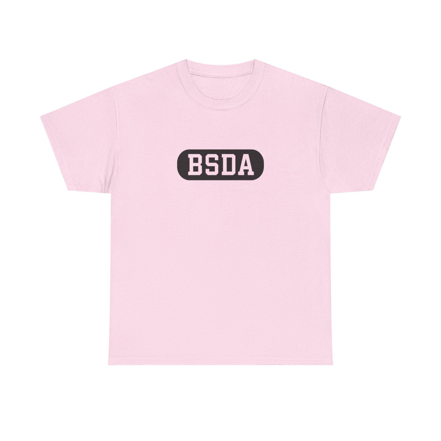 BSDA - Unisex Heavy Cotton Tee (Front BSDA, Back Saying)