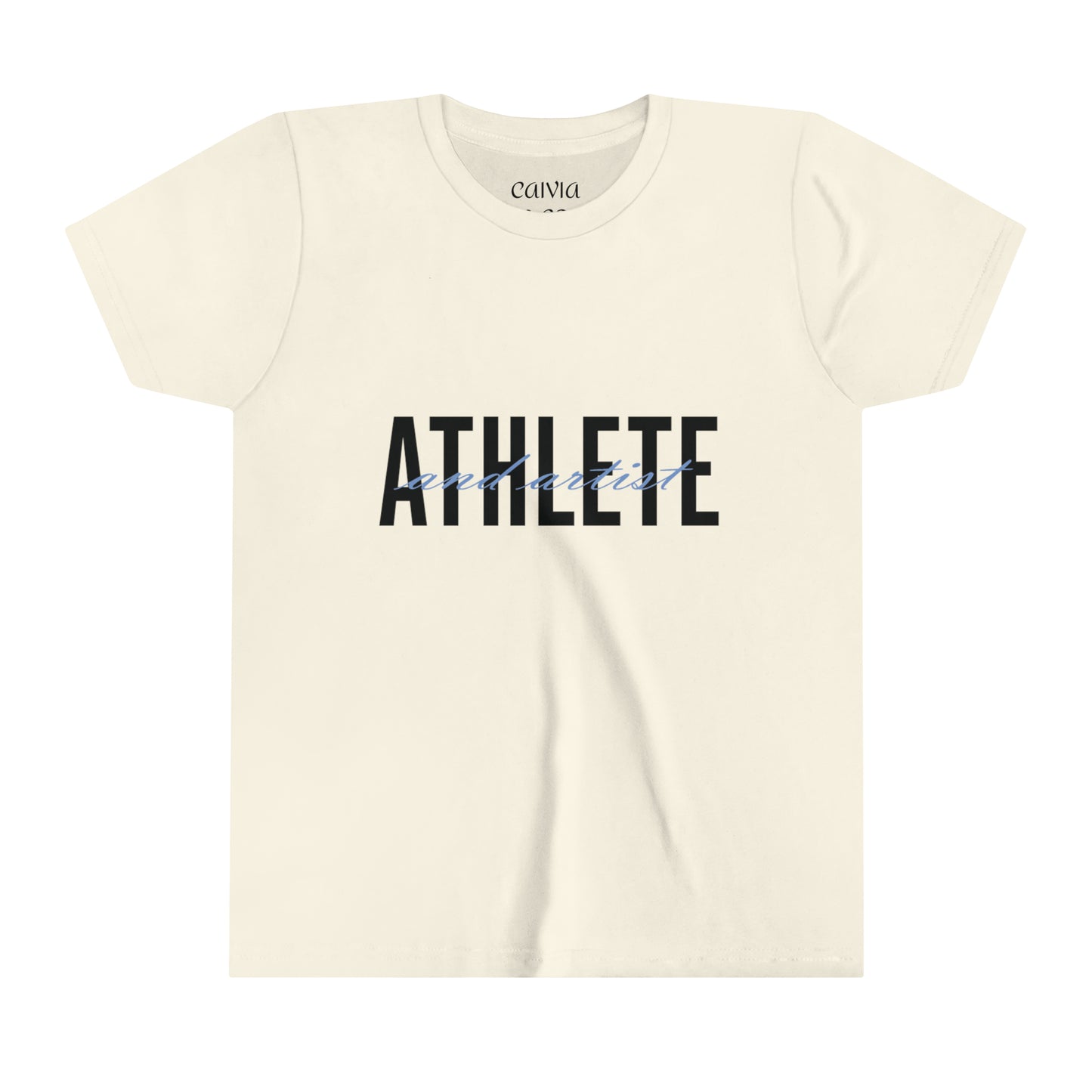 ATHLETE and ARTIST - Youth Short Sleeve Tee - (Front Design)